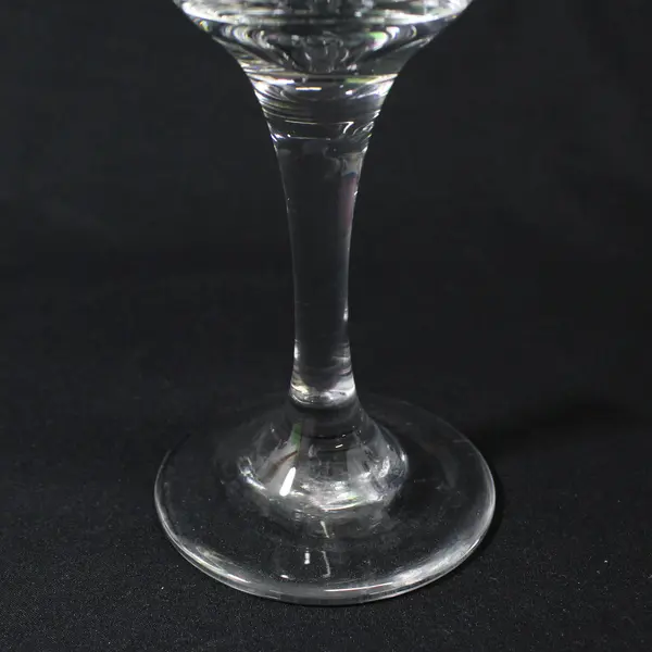 Set Of 3 Libbey Heavy Clear Wine Glasses 7 7/8"