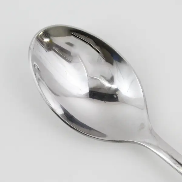 Lot of 8 Gourmet Settings 18/0 Stainless 8.25" Oval Soup Spoons
