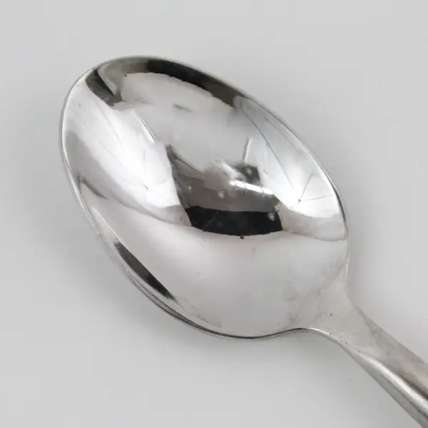 Lot of 6 Gourmet Settings Exotique Platinum Pattern 18/10 SS Oval Soup Spoons 8"