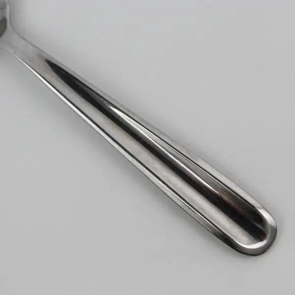Lot Of 3 Gourmet Settings Diva Pattern 18/0 Stainless Steel Oval Soup Spoons 8"