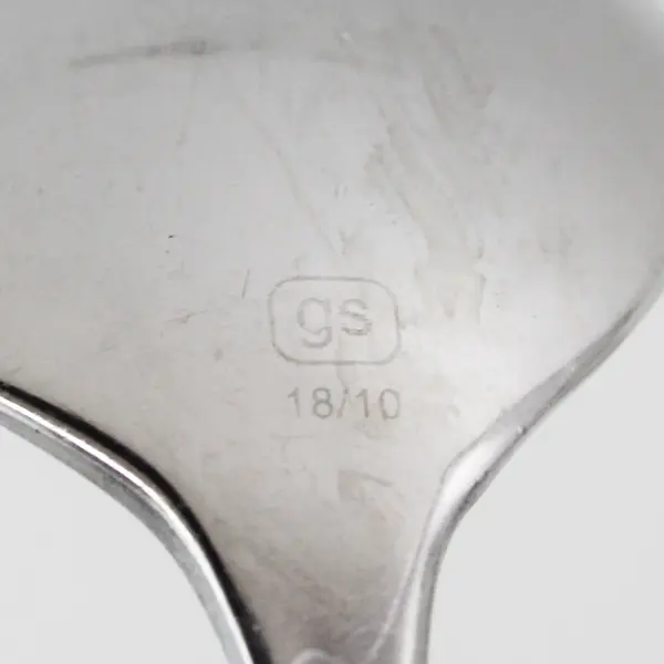 Lot of 3 Gourmet Settings Alto Pattern 18/10 SS Oval-Shaped Soup Spoons 8.25"