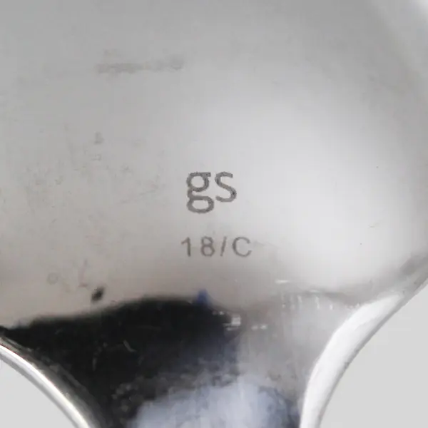Lot of 5 Gourmet Settings Cabaret Pattern 18/C SS Oval Soup Spoons 8.25"