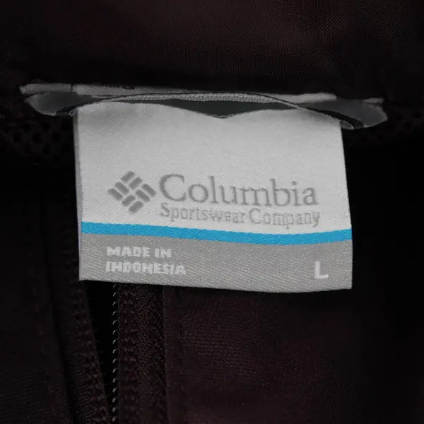 NWT Columbia Women's L Purple Hikebound II Omni-Tech Rain Jacket 