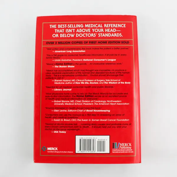 The Merck Manual of Medical Information 2nd Home Edition 2003 HC DJ Revised