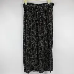 VTG Marsha Brander Componix Women's S Black & White Maxi Skirt