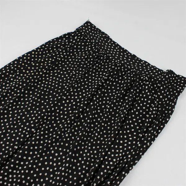 VTG Marsha Brander Componix Women's S Black & White Maxi Skirt