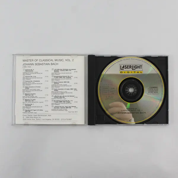 Lot of 3 Masters of Classical Music Volumes 2 3 & 8 LaserLight Music CDs 1988