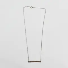 HML Silver-Tone Fine Dainty Chain Necklace 18"