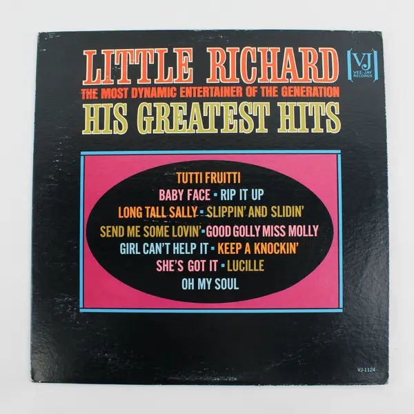 Little Richard His Greatest Hits  12"Vinyl Record