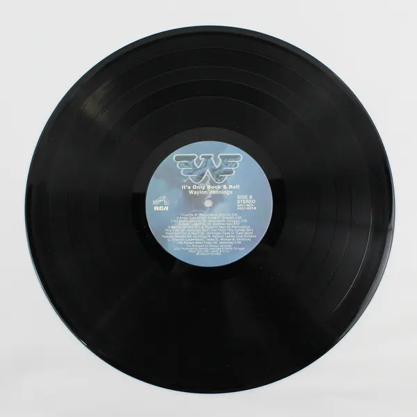 Waylon Jennings – It's Only Rock & Roll 12" Vinyl Record