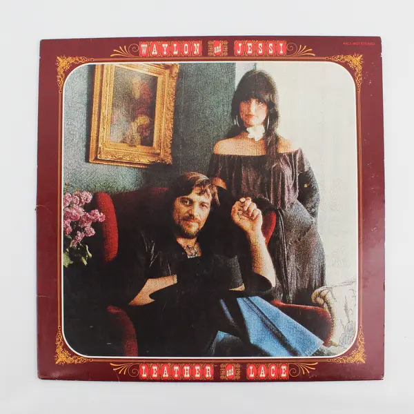 Waylon & Jessi "Leather And Lace" 12" Vinyl Record