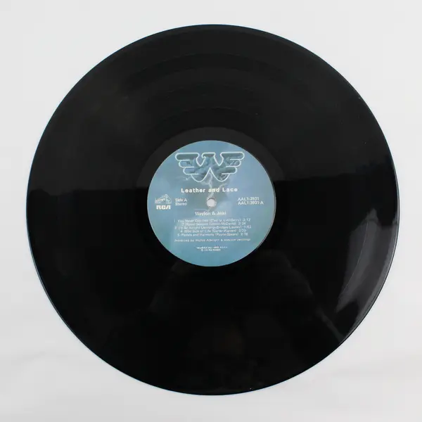 Waylon & Jessi "Leather And Lace" 12" Vinyl Record