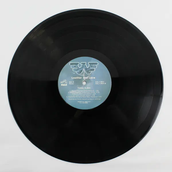 Waylon & Jessi "Leather And Lace" 12" Vinyl Record