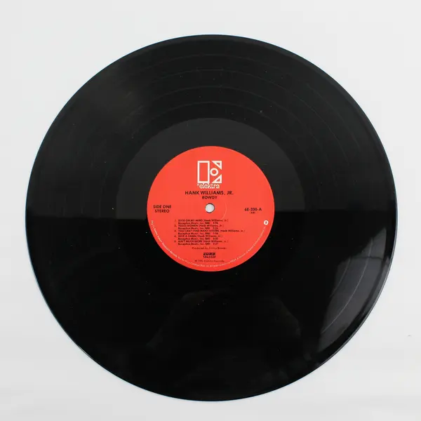 Hank Williams, Jr. – Rowdy 12" Vinyl Record