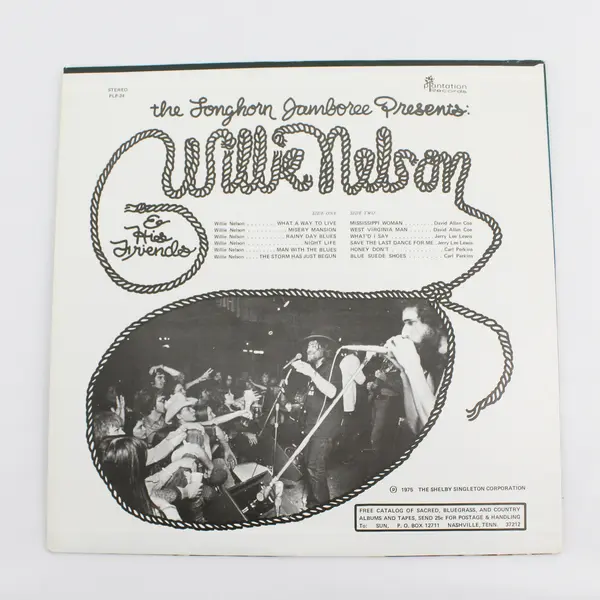 The Longhorn Jamboree Presents Willie Nelson & His Friends 12" Vinyl Record