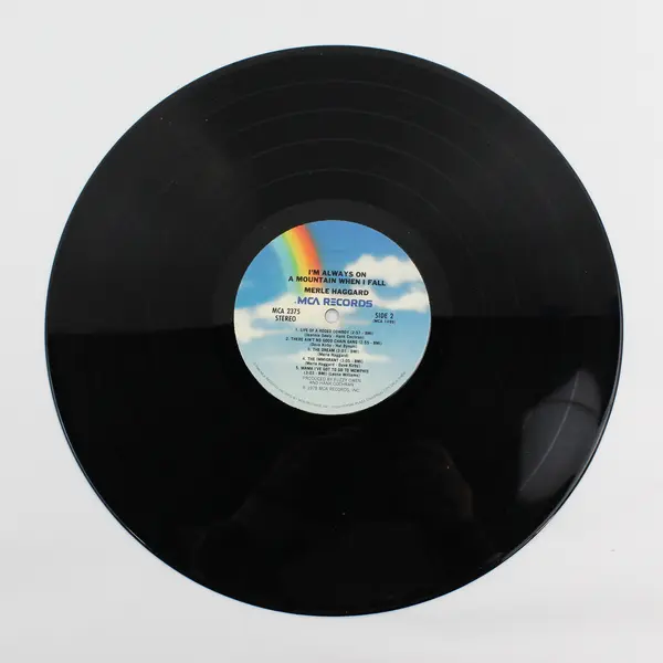 Merle Haggard: I'm Always On A Mountain When I Fall 12" Vinyl Record
