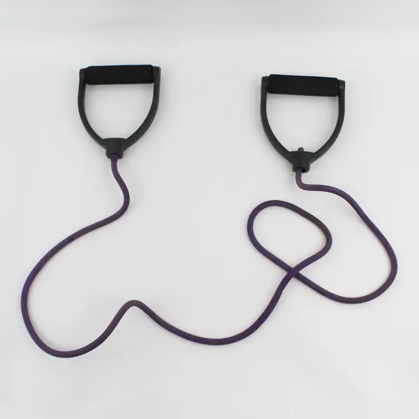 Lot of 2 Resistance Bands with Handles Home Workout Fitness