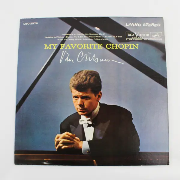 Van Cliburn My Favorite Chopin 12" Vinyl LP RCA Victor Red Seal LSC-2576