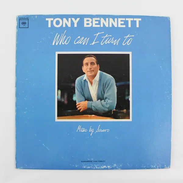Tony Bennett Who Can I Turn To  12"  Vinyl Record