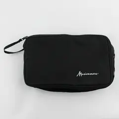 Musicmovers 12 CD Black Nylon Media Travel Carry Bag