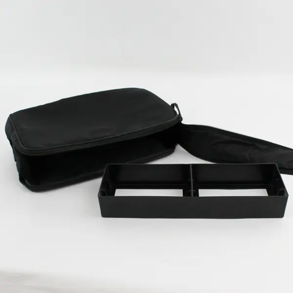 Musicmovers 12 CD Black Nylon Media Travel Carry Bag