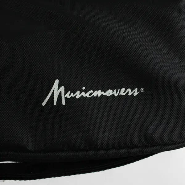 Musicmovers 12 CD Black Nylon Media Travel Carry Bag