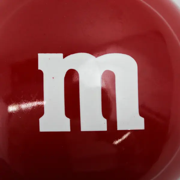 Teleflora M&M's Red Heart Handle Ceramic Coffee Mug