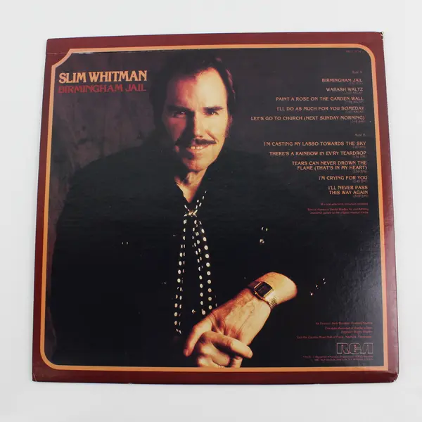 Slim Whitman – Birmingham Jail 12" Vinyl Record