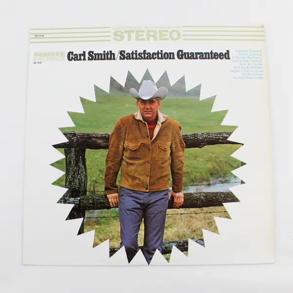 Carl Smith - Satisfaction Guaranteed 12" Vinyl Record