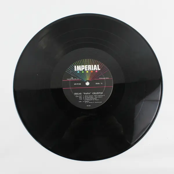 Oscar "Papa" Celestin  The Dixieland King 12" Vinyl Record