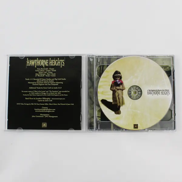 Hawthorne Heights The Silence In Black And White 2005 CD W/Bonus Tracks & DVD 