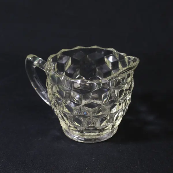 Lot of 3 Fostoria American Creamers And Open Sugar Bowl