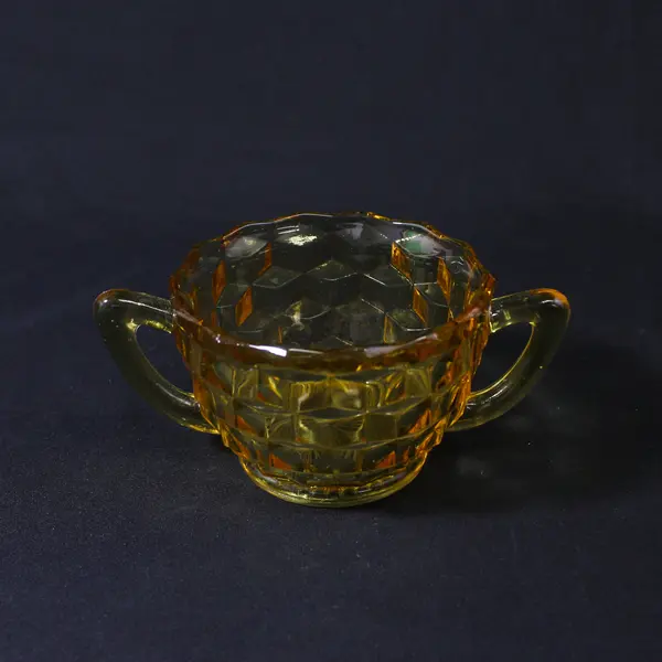 Lot of 3 Fostoria American Creamers And Open Sugar Bowl