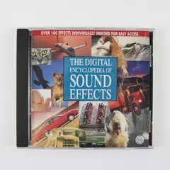 The Digital Encyclopedia of Sound Effects Over 100 Effects 1988 CD Indexed