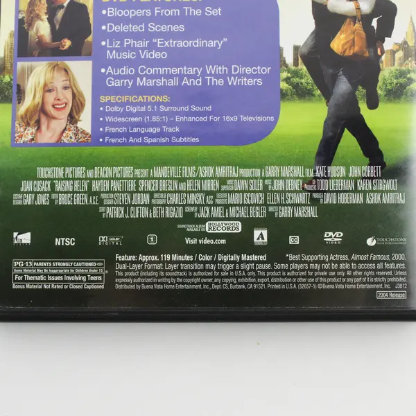 Raising Helen (DVD, Widescreen, Garry Marshall, 2004, Touchstone, Rom-Com)