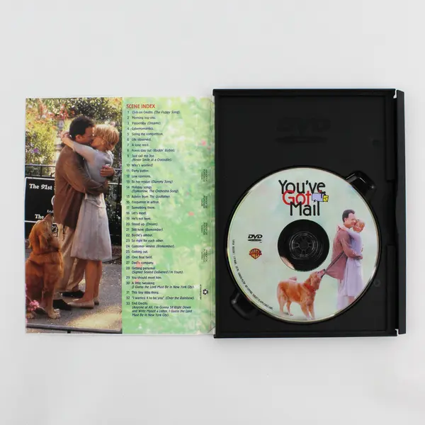 You've Got Mail (DVD, 1 Disc, Nora Ephron, 1998, Warner Bros, Romance Comedy)