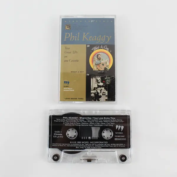 Lot of 3  Phil Keaggy Great LP's on Cassette Tapes Myrrh