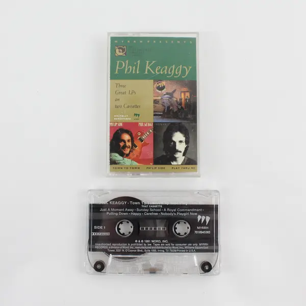 Lot of 3  Phil Keaggy Great LP's on Cassette Tapes Myrrh