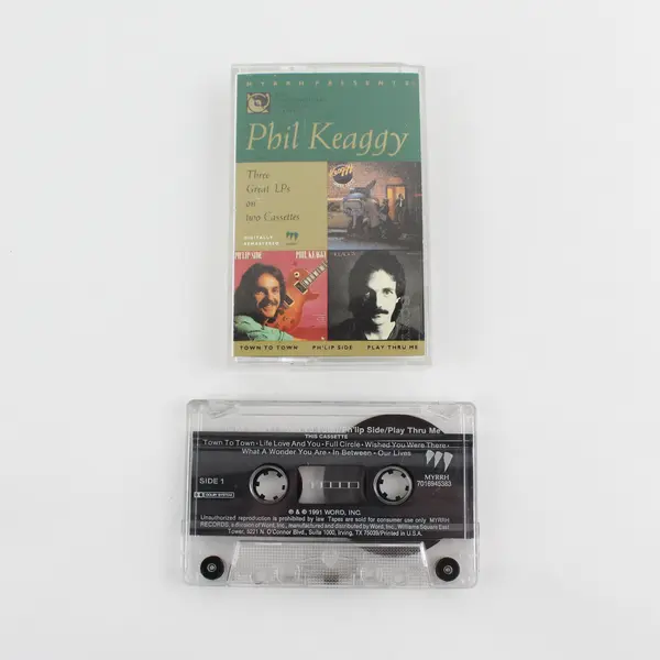 Lot of 3  Phil Keaggy Great LP's on Cassette Tapes Myrrh