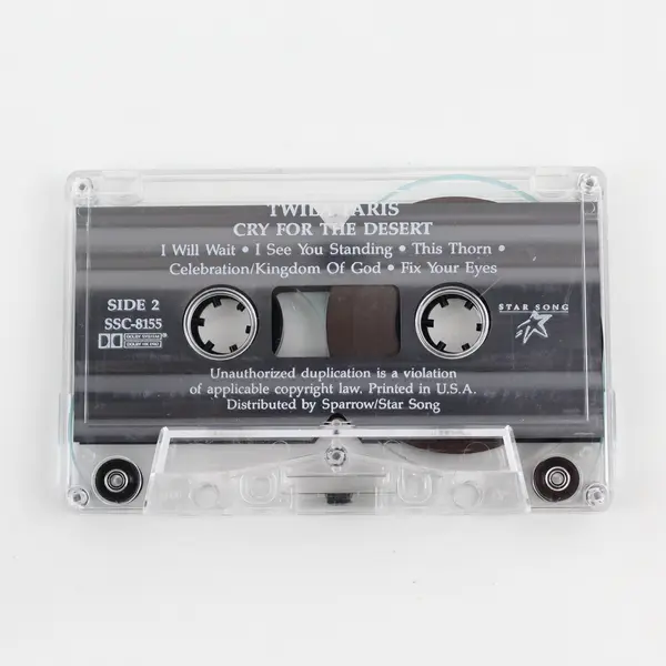Twila Paris Cry For The Desert Cassette Tape 1990 Star Song