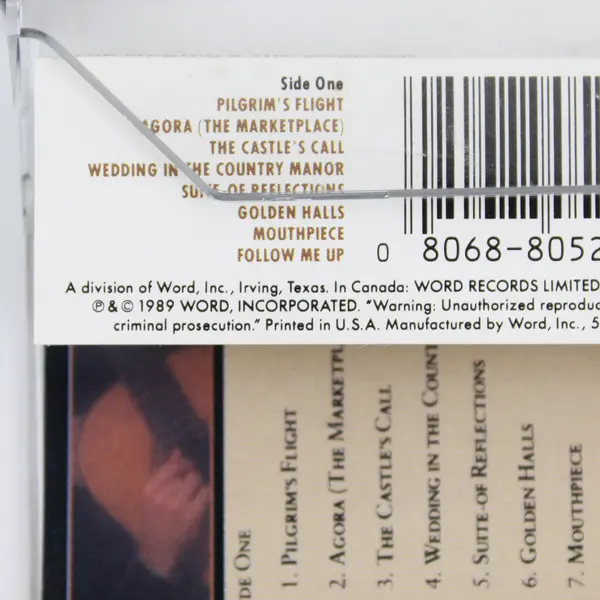 Phil Keaggy The Master & The Musician Cassette 1989 Rare