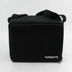 Tapemate Black Cassette Tape Travel Carry Case for 26 Tapes