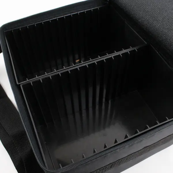 Tapemate Black Cassette Tape Travel Carry Case for 26 Tapes