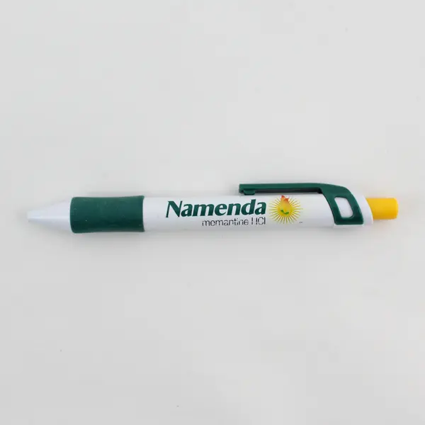 Namenda Memantine HCl Promotional Pen Pharmaceutical Ad Black Ink