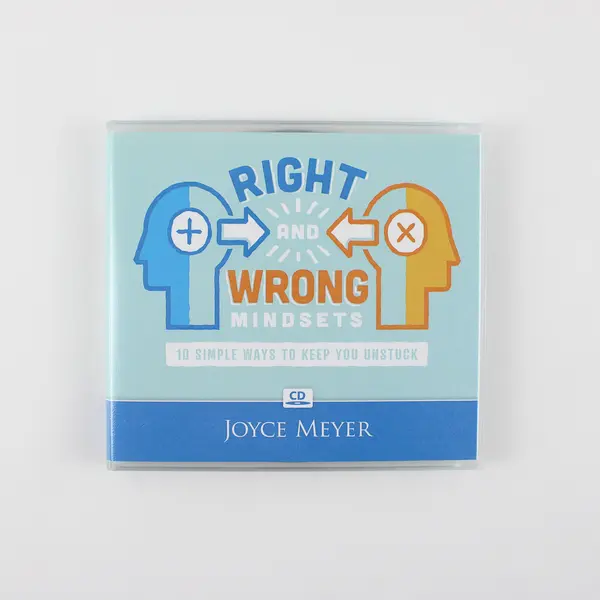 Joyce Meyer's Right And Wrong Mindsets 10 Simple Ways 4-Disc Set 2019 Audiobook 