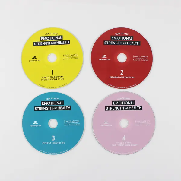 Joyce Meyer's How to Have Emotional Strength and Health 4-Disc Set 2018 Good
