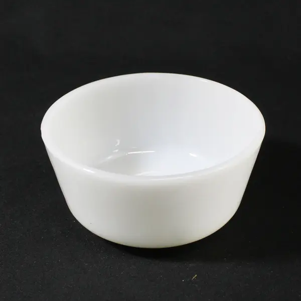 Set of 3 Vintage Anchor Hocking Fire King Milk Glass Custard Cup Bowls