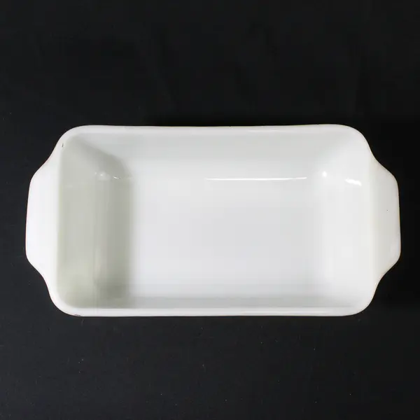 Vtg Anchor Hocking Fire-King Meadow Green 1 Quart Rectangular Baking Dish 