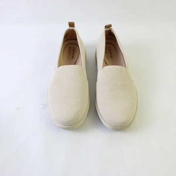 LifeStride Almond Milk Color Next Wave Slip On Loafers Womens Size 7W