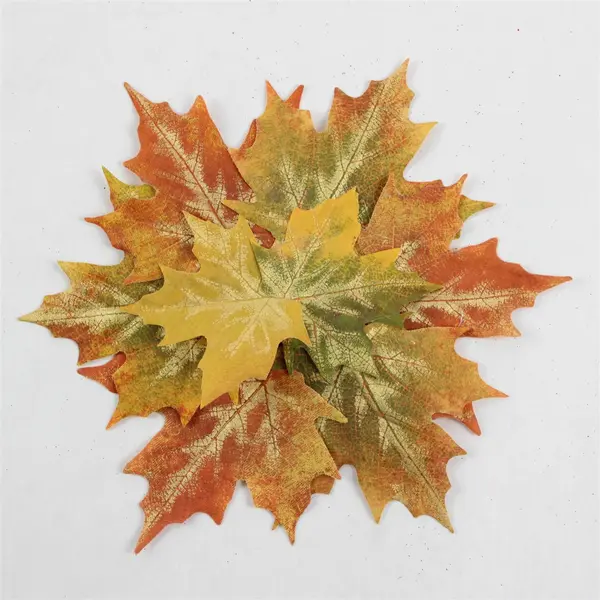 Set of 4 Autumn Maple Leaf Coasters 7"